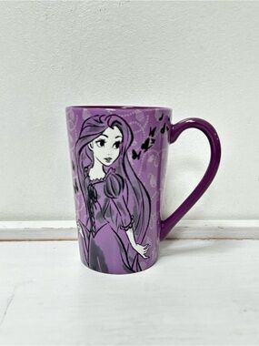 Disney Princess Rapunzel “Believe In Your Dreams” Purple Ceramic Mug Tangled Cup